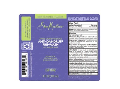 Shea Moisture Apple Cider Anti-dandruff Pre-wash (Shea Moisture Apple Cider Antidandruff Prewash)